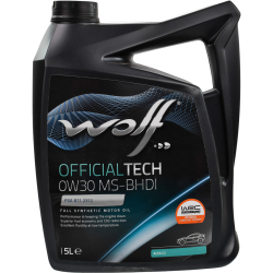Wolf Officialtech MS-BHDI 0W-30, 5 л (8323591) моторна олива