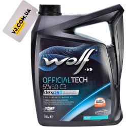 Wolf Officialtech C3 5W-30 4 л, (8308116) моторна олива