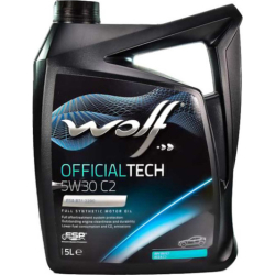 Wolf Officialtech C2 5W-30 5 л, (8309113) моторна олива