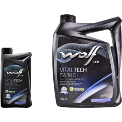 Wolf Vitaltech D1 5W-30 1 л, (8332241) моторна олива