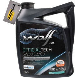Wolf Officialtech C2/C3 5W-30 5 л, (8332579) моторна олива