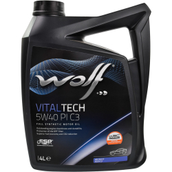 Wolf Vitaltech PI C3 5W-40 4 л, (8302916) моторна олива