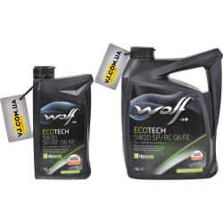 Wolf Ecotech SP/RC G6 FE 5W-20 1 л, (1047274) моторна олива