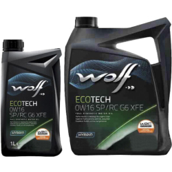 Wolf Ecotech SP/RC G6 XFE 0W-16 1 л, (1047248) моторна олива