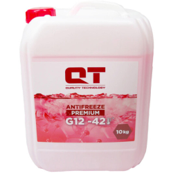 Готовый антифриз QT Premium G12 красный -42 °C