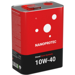 Nanoprotec Diesel Semi-Synthetic 10W-40 4 л, (NP2210504) моторна олива