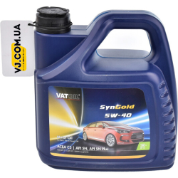 Vatoil SynGold 5W-40 4 л, (50011) моторна олива
