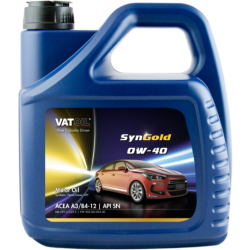 Vatoil SynGold 0W-40 4 л, (50536) моторна олива