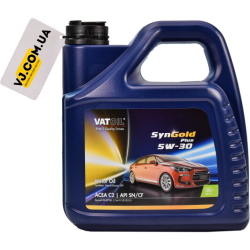 Vatoil SynGold Plus 5W-30 4 л, (50019) моторна олива