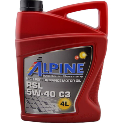 Alpine RSL C3 5W-40 4 л, (100179) моторна олива