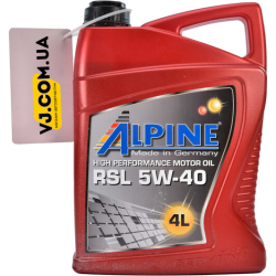 Alpine RSL 5W-40 4 л, (100148) моторна олива
