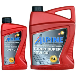 Alpine Turbo Super 10W-40 5 л, (100342) моторна олива