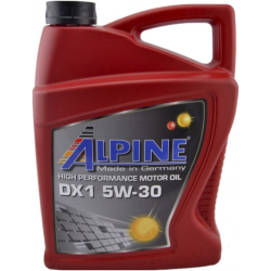 Alpine DX1 5W-30 4 л, (16654) моторна олива