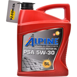 Alpine PSA 5W-30 5 л, (101382) моторна олива