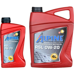 Alpine RSL 0W-20 1 л, (100191) моторна олива