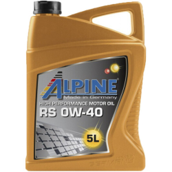 Alpine RS 0W-40 5 л, (100222) моторна олива