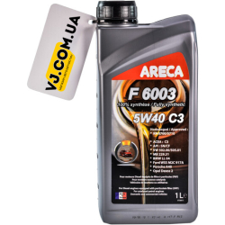 Areca F6003 C3 5W-40 (1 л, 5 л) моторна олива