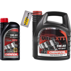 Chempioil Ultra XTT 5W-40 1 л, (CH9701-1) моторна олива