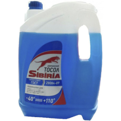 Готовый антифриз Sibiria MEG синий -40 °C