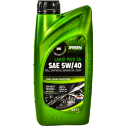 DYADE Larix MED SN 5W-40 (1 л, 5 л, 20 л) моторна олива
