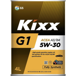 Kixx G1 A3/B4 5W-30 4 л, (GS1131526) моторна олива
