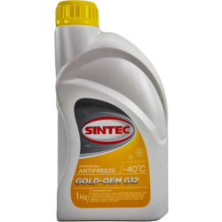 Готовый антифриз Sintec Gold G12 желтый -40 °C