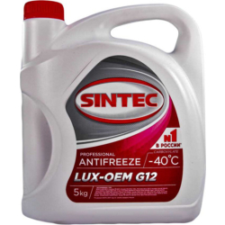 Готовий антифриз Sintec Lux G12 червоний -40 °C