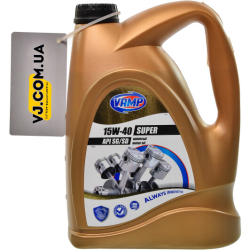VAMP Super 15W-40 4 л, (4703) моторна олива