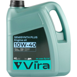 VIRA SemiSynthetic Plus 10W-40 4 л, (VI0352) моторна олива
