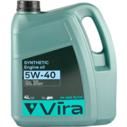VIRA Synthetic 5W-40 4 л, (VI0354) моторна олива