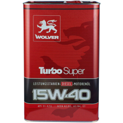 Моторна олива Wolver Turbo Super 15W-40