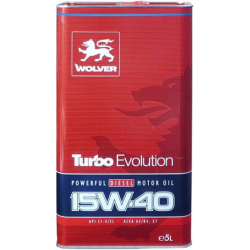 Моторна олива Wolver Turbo Evolution 15W-40