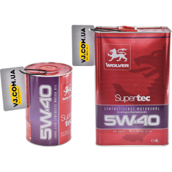 Wolver SuperTec 5W-40 1 л, моторна олива