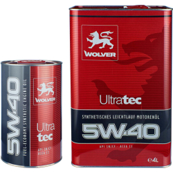 Wolver UltraTec 5W-40 1 л, моторна олива