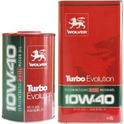 Моторна олива Wolver Turbo Evolution 10W-40