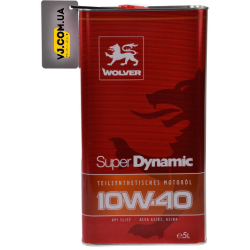Wolver Super Dynamic 10W-40 5 л, моторна олива