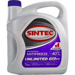 Готовый антифриз Sintec Unlimited G12++ фиолетовый -40 °C