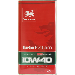 Моторна олива Wolver Turbo Evolution 10W-40
