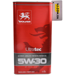 Wolver UltraTec 5W-30 4 л, моторна олива