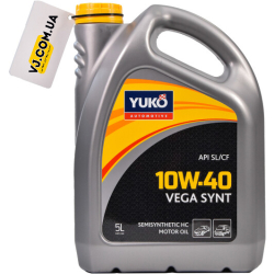 Yuko Vega Synt 10W-40 5 л, моторна олива