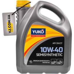 Yuko Semisynthetic 10W-40 4 л, моторна олива