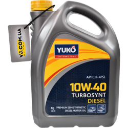 Yuko Turbosynt Diesel 10W-40 5 л, моторна олива