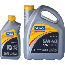 Yuko Synthetic 5W-40 1 л, моторна олива