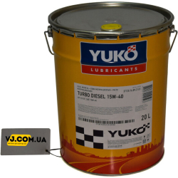 Yuko Turbo Diesel 15W-40 20 л, моторна олива