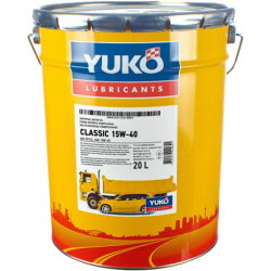 Yuko Classic 15W-40 20 л, моторна олива
