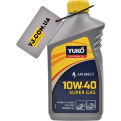 Yuko Super Gas 10W-40 1 л, моторна олива