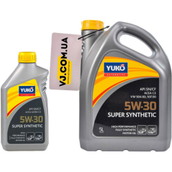 Yuko Super Synthetic C3 5W-30 1 л, моторна олива