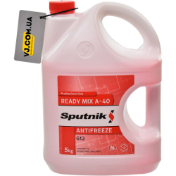 Готовый антифриз Sputnik G12 красный -30 °C