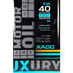 Xado LX AMC Black Edition 5W-40 (4 л) моторна олива