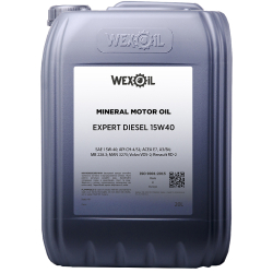 Wexoil Expert Diesel 15W-40, 20 л (9389) моторна олива